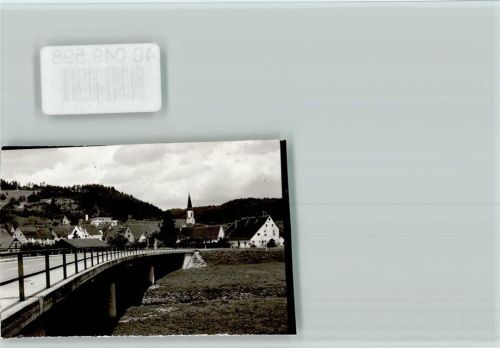 78532 W7200 Möhringen , Baden FOTO KEINE AK Brücke