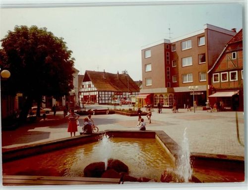 Gehrden am Markt Postamt Brunnen