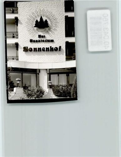 Lützenhardt Sanatorium Sonnenhof