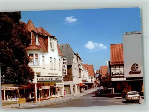 Lübbecke Langestraße Lübbecker Bettenhaus Kolck