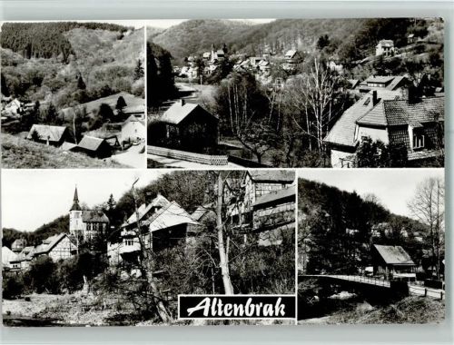 Altenbrak Ortsansichten 4-Bildaufnahme