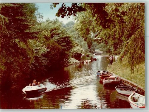 Friedrichstadt Ostersielzug Motorboot Angler