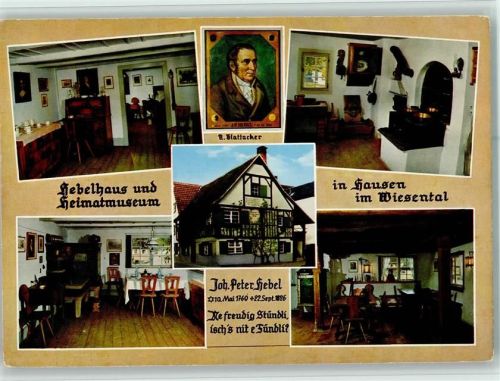 Hausen Hebelhaus und Heimatmuseum Innenaufnahmen