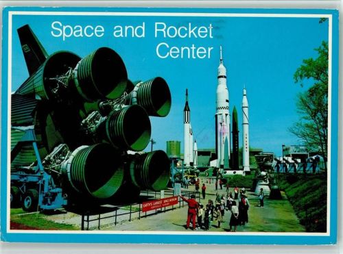 Moon Rocket der NASA in Huntsville Alabama