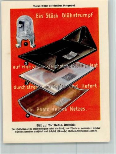 Naturbild Berliner Morgenpost 1933 Radio Aktivität
