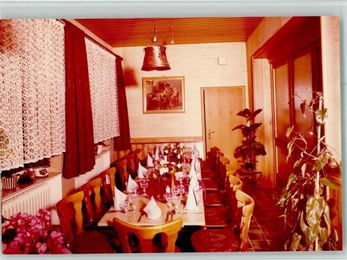 Hohenhausen Hotel Lindenkrug Innenaufnahme gedeckte Tafel