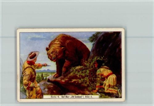 Old Surehand Karl May Eilebrecht Sammelbild Serie 4