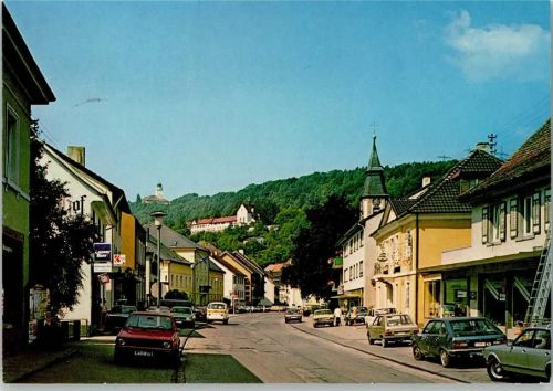 Stühlingen Unterstadt Werbung Lasser Bier