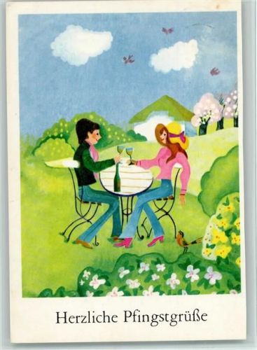 Mann und Frau trinken zusammen Wein