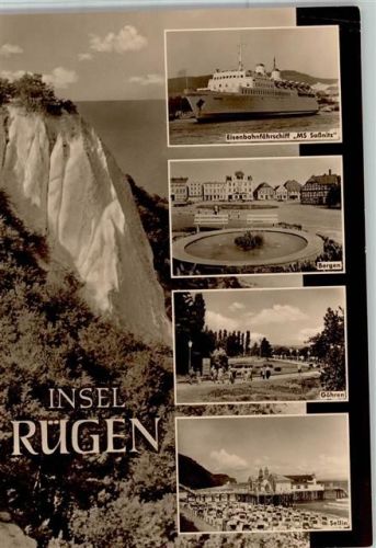 Göhren Riesenkarte MS Sassnitz