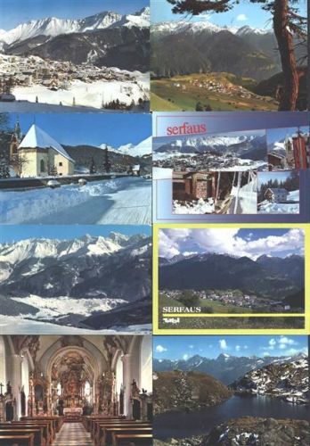 Serfaus Lot mit 22 AK (vereinzelt doppelt)