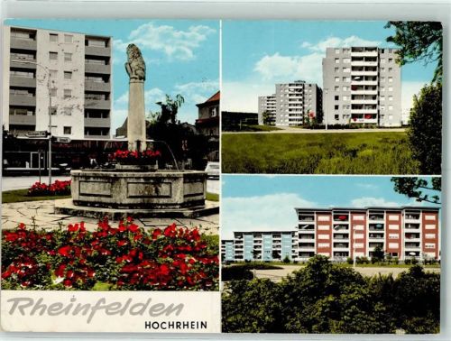Rheinfelden Brunnen Hochhaus