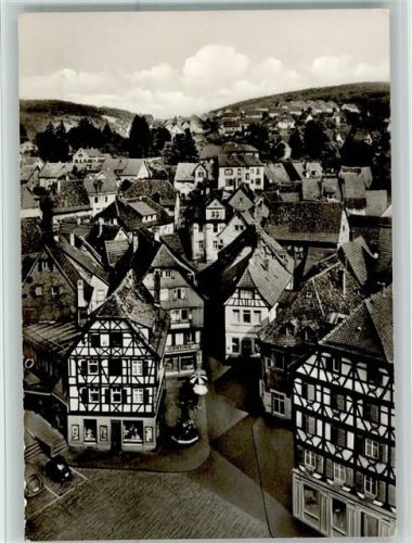 Mosbach Blick vom Rathausturm