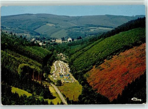 La Roche-en-Ardenne Luftaufnahme Campingplatz