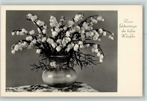 Maiglöckchen in der Vase
