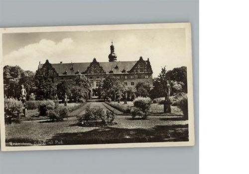Weikersheim Weikersheim Schloß mit Park