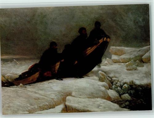 Postbeförderung über das Eis nach Sylt 1892 AKU2