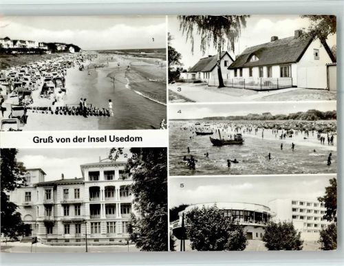 Usedom Bansin Heringsdorf Zempin Ahlbeck Loddin- Ortsteil Kölpinsee Mehrfachaufnahme