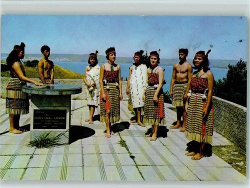 Maori Frauen und Männer