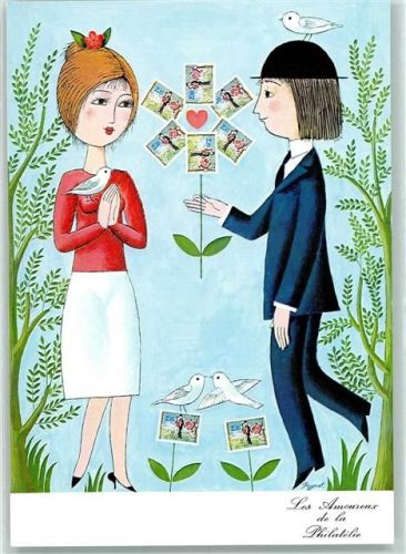 Liebe und Philatelie