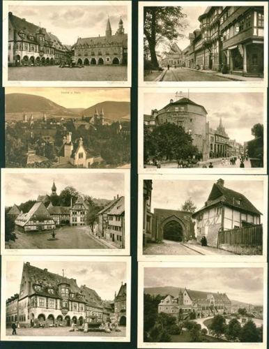 Goslar Lot mit 16 AK, ca. 1910-1920; gute Erhaltung, nicht gelaufen