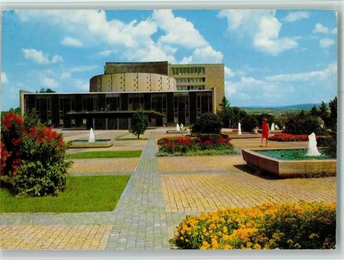 Kassel Staatstheater Springbrunnen