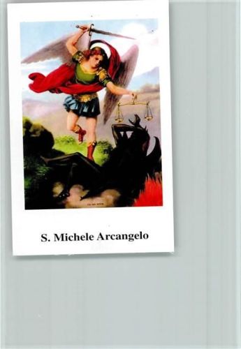 S. Michele Arcangelo Italienisches Heiligenbild