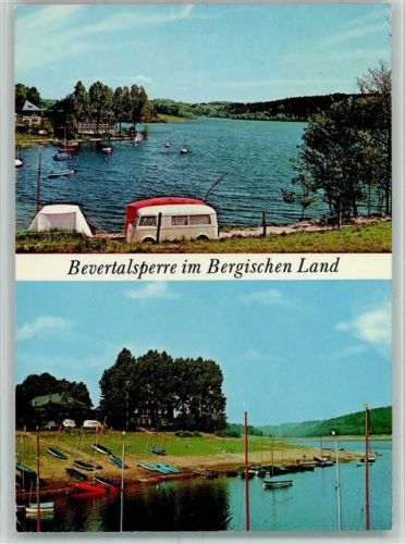 Hückeswagen Bevertalsperre Zeltplatz VW Bulli