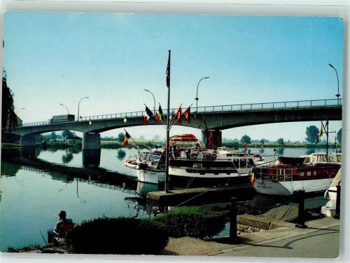 Remich La Moselle et le Pont Brücke