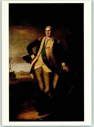 George Washington Schlacht von Princeton Ölgemälde Charles W. Peale
