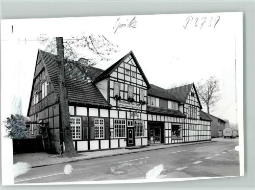 Ladbergen Gasthaus zur Post Foto TK80 - Klebereste -