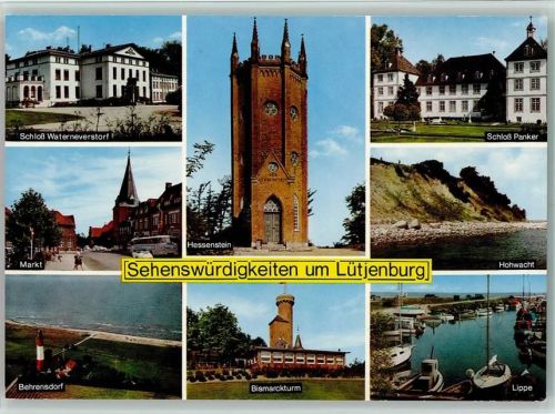 Lütjenburg Schloß Waterneverstorf Schloß Panker Markt Hohwacht Hessenstein