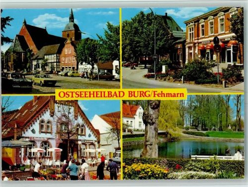 Fehmarn Burg Kirche St. Nikolai Gasthaus Residenz Mercedes VW Golf