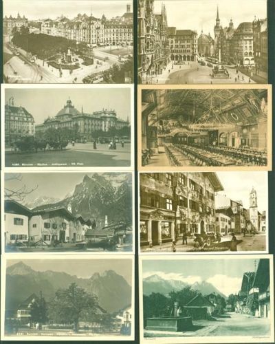 Bayern Lot mit 67 AK, vor 1945; überwiegend gute Erhaltung, teils gelaufen
