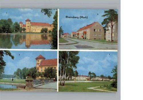 Rheinsberg Rheinsberg Schloß (jetzt Sanatorium), Kulturhaus