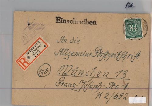 Mühldorf Landpoststempel