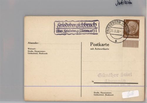Friedeberg Neumark Landpoststempel
