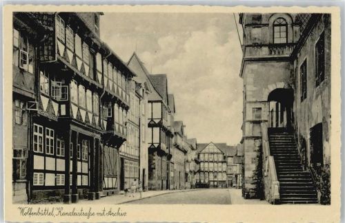 Wolfenbüttel Kanzleistrasse mit Archiv