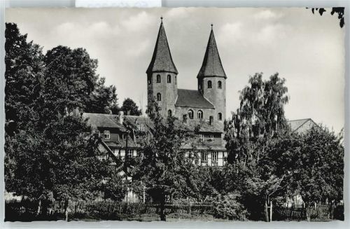 Drübeck Kirche Baum Zaun