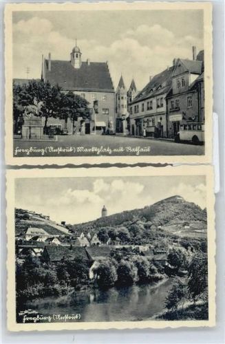Freyburg Foto-Karte, Rathaus