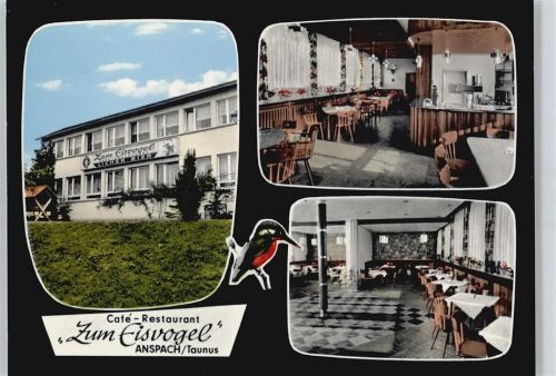 Anspach Cafe Restaurant Pension zum Eisvogel