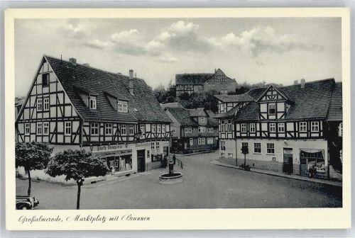 Großalmerode Marktplatz , Drogerie