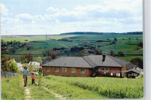 Neukirchen Gasthaus Knoch Feld Fußgänger