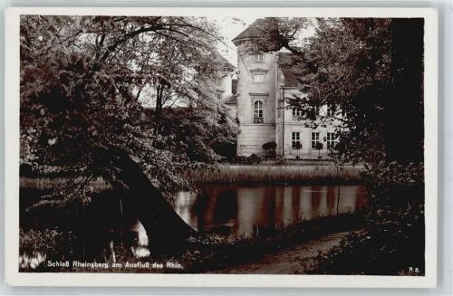 Rheinsberg Teich Schloss Baum