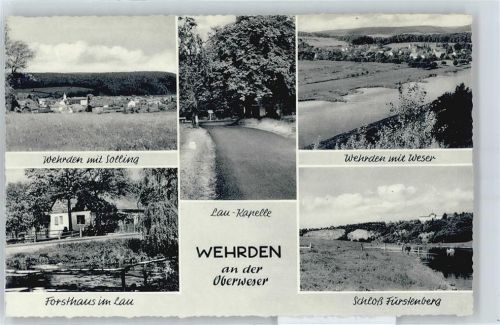 Wehrden Forsthaus Schloss Feld