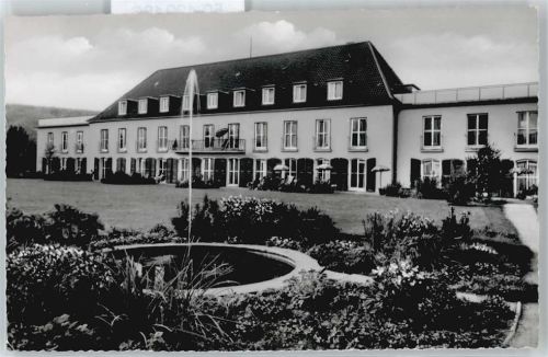 Liebenburg Sanatorium Springbrunnen Haus Balkon