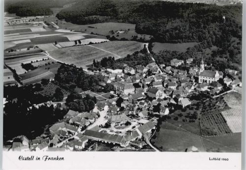 Castell Fliegeraufnahme