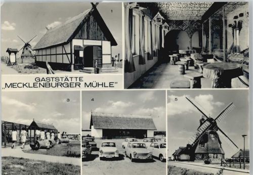Groß Stieten Gaststätte Mecklenburger Mühle, Windmühle