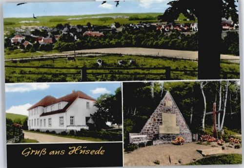 Hüsede Panorama Denkmal Kuh