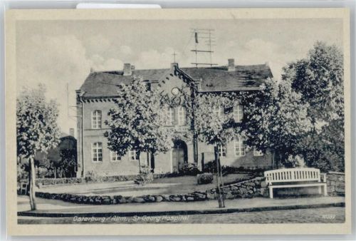 39606 O3540 Osterburg (Altmark) - Hospital Bank Baum